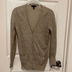 J Crew Sweater  - tan  - light weight - Size XS